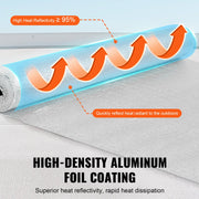 Double Reflective Insulation Roll Foam Core Radiant Barrier 120 x 48 Inch / 3 x 1.2M V952-LBPEFPMXRFSFZ1UTKV0