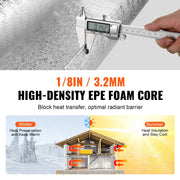 Double Reflective Insulation Roll Foam Core Radiant Barrier 120 x 48 Inch / 3 x 1.2M V952-LBPEFPMXRFSFZ1UTKV0
