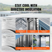 Double Reflective Insulation Roll Foam Core Radiant Barrier 120 x 48 Inch / 3 x 1.2M V952-LBPEFPMXRFSFZ1UTKV0