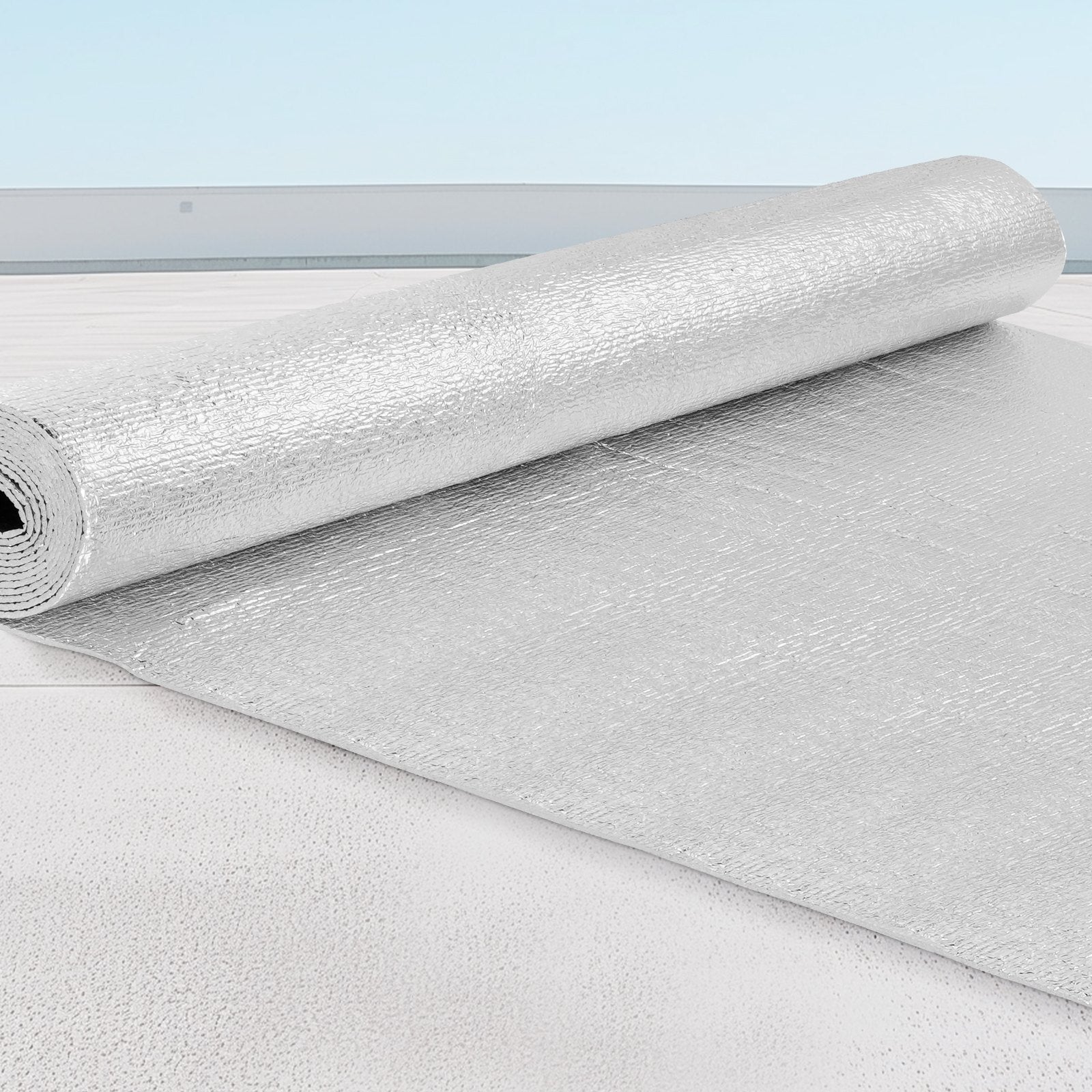 Double Reflective Insulation Roll Foam Core Radiant Barrier 120 x 48 Inch / 3 x 1.2M V952-LBPEFPMXRFSFZ1UTKV0