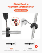 Mercruiser Alignment Tool & Gimbal Bearing Puller Set, Compatible with Mercruisers, OMC, Volvo Cobra Bell V952-LBQZCMFBWGKZIQ64A001V0