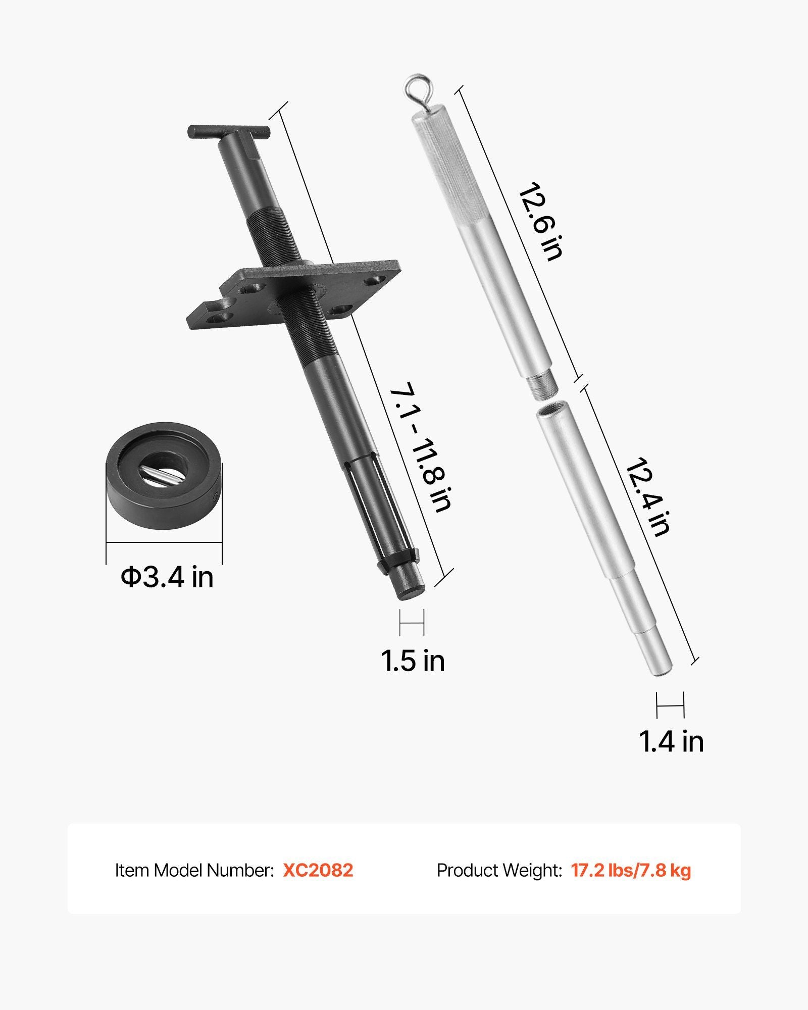 Mercruiser Alignment Tool & Gimbal Bearing Puller Set, Compatible with Mercruisers, OMC, Volvo Cobra Bell V952-LBQZCMFBWGKZIQ64A001V0