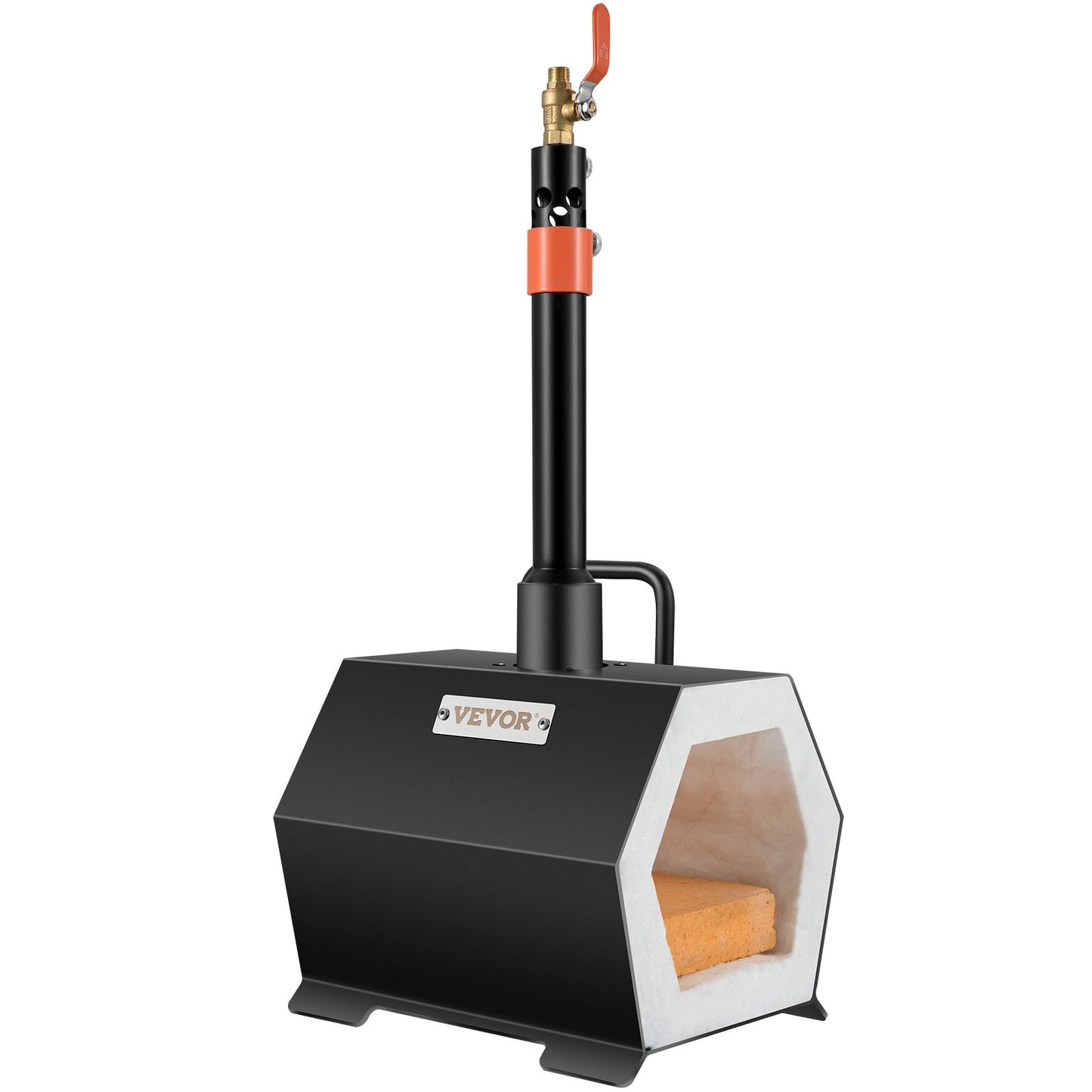 Propane Forge Portable, Single Burner Tool and Knife Making, Large Capacity Blacksmith Farrier Forges, Mini V952-LBXDZLGMAXB1038DKV0