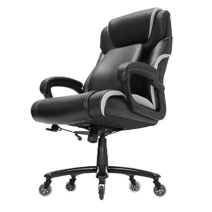 Heavy Duty Executive Office Chair with Cutting-edge Adjustable Lumbar Support for Long Hours, Big and Tall V952-LBYZXKPGKDJZBI124V0