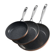 Frying Pan Skillet, Aluminum Egg Fry Pans, 3 Piece (200, 270, 300 mm), Nonsitck Ceramic Heavy-Duty Skillets V952-LCGSJTTCTC81TK7PX001V0