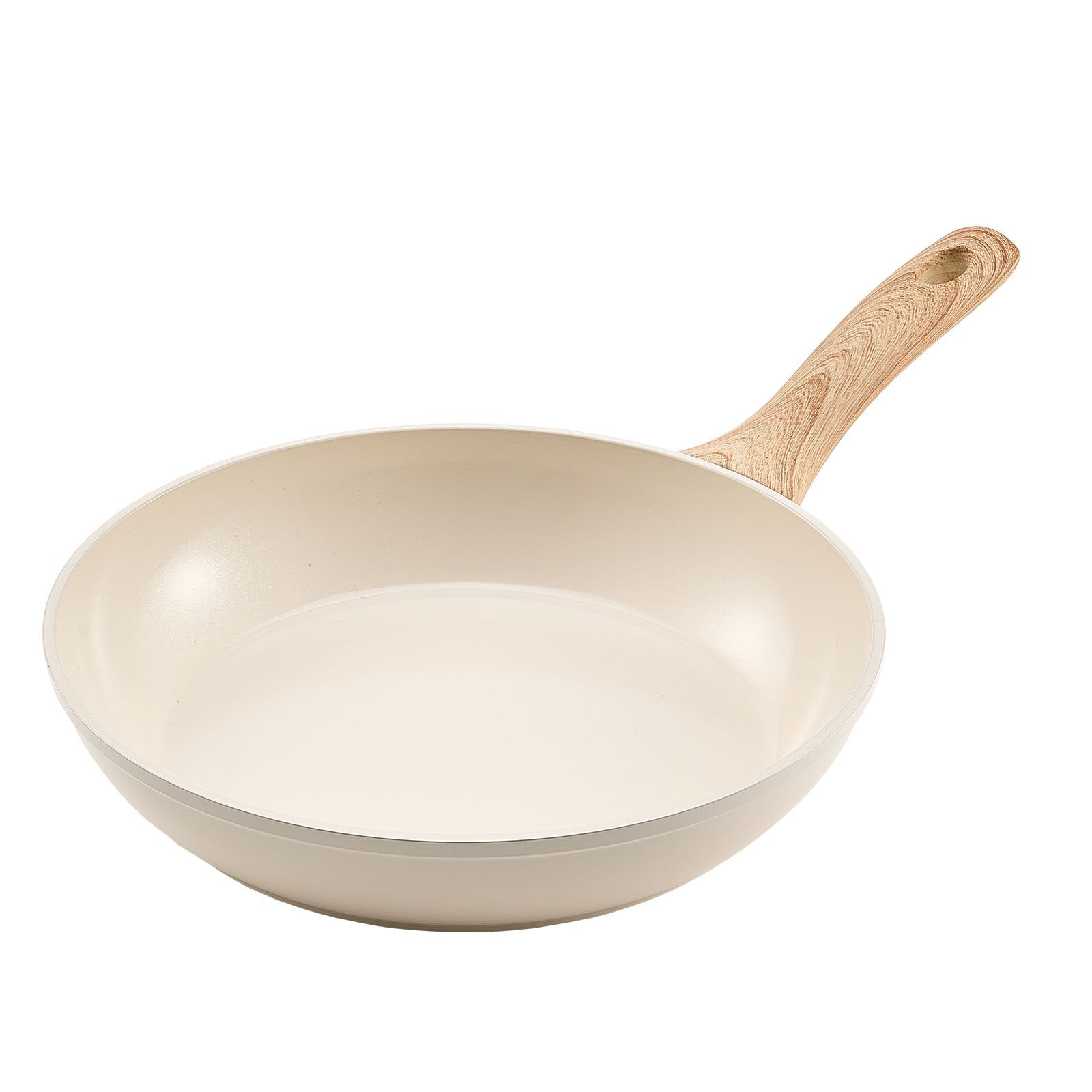 Frying Pan Skillet, Aluminum Egg Fry Pans, 3 Pcs (200, 240, 280 mm), Nonsitck Ceramic Heavy-Duty Skillets V952-LCGSJTTCTC89NDS2C001V0