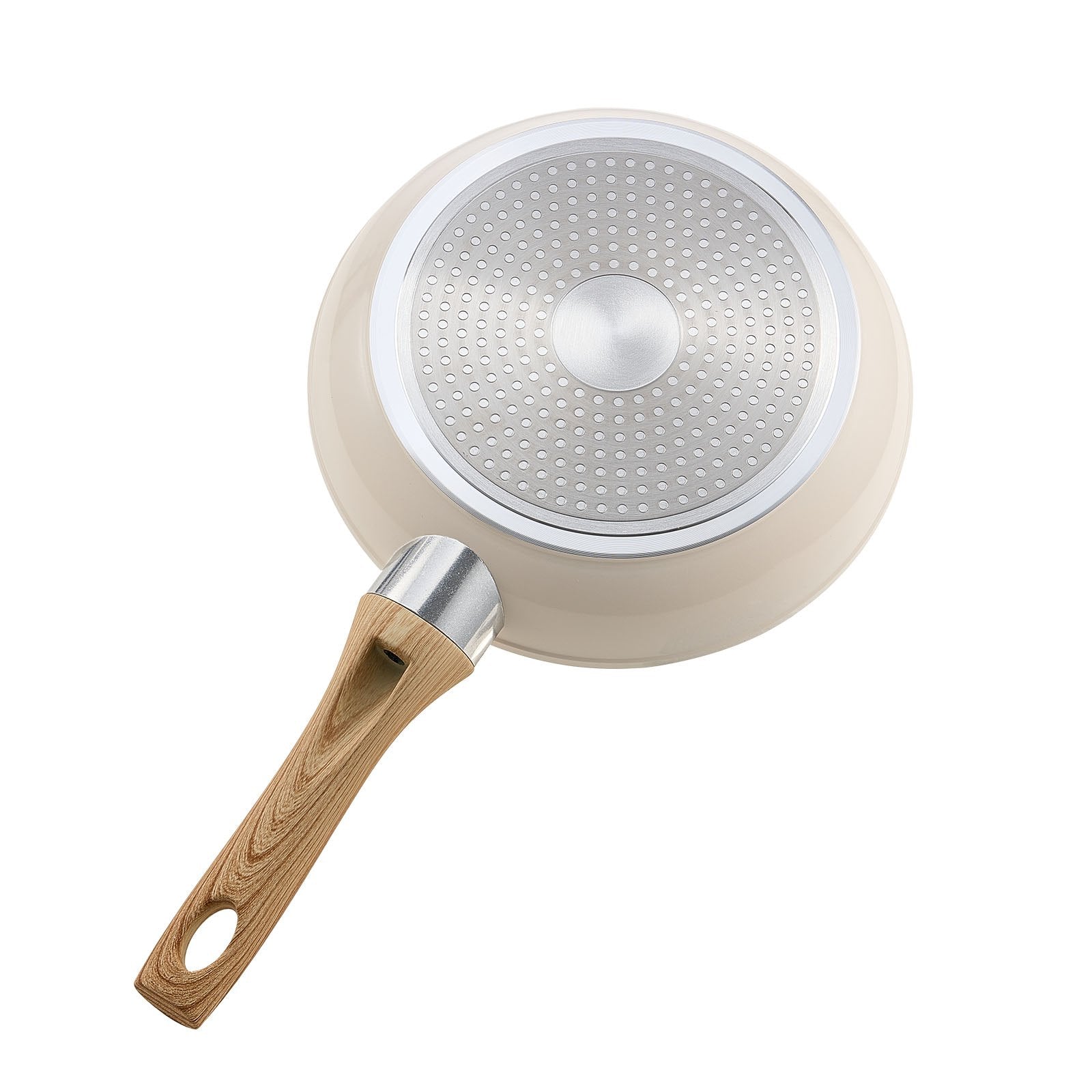 Frying Pan Skillet, Aluminum Egg Fry Pans, 3 Pcs (200, 240, 280 mm), Nonsitck Ceramic Heavy-Duty Skillets V952-LCGSJTTCTC89NDS2C001V0