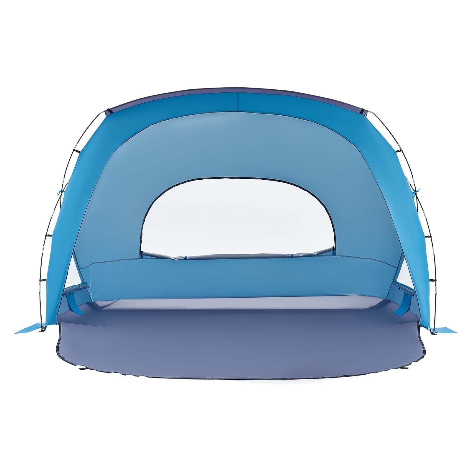 Beach Tent Sun Shelter for 6 Person, UPF 50+ Protection, Portable Sun Shade Canopy with Carrying Bag & Sand V952-LCJCHTZPLCJCLXOXD001V0
