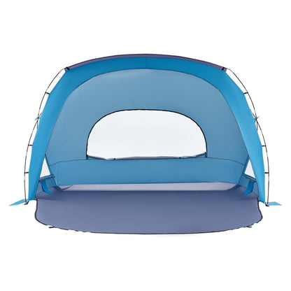 Beach Tent Sun Shelter for 6 Person, UPF 50+ Protection, Portable Sun Shade Canopy with Carrying Bag & Sand V952-LCJCHTZPLCJCLXOXD001V0