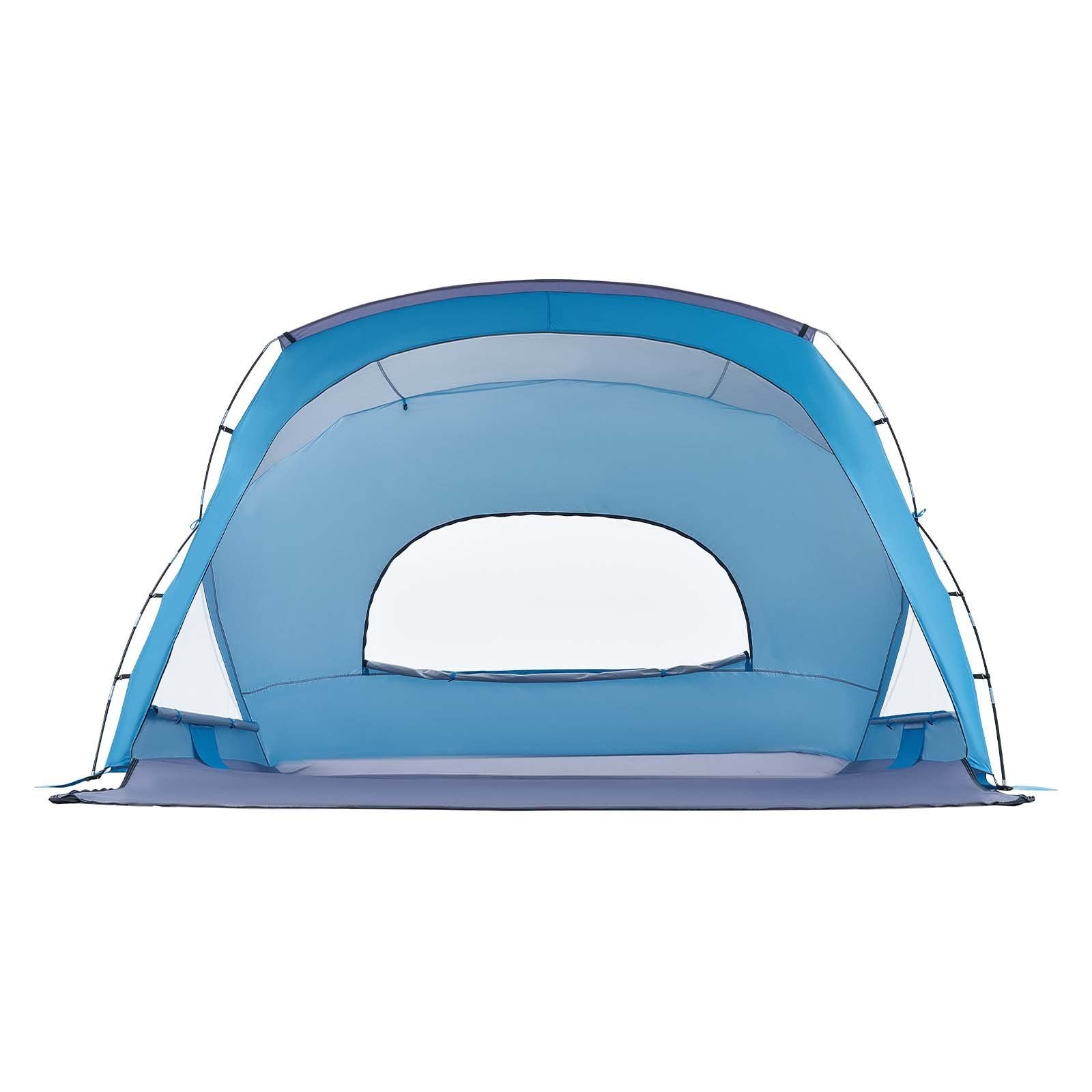 Beach Tent Sun Shelter for 6 Person, UPF 50+ Protection, Portable Sun Shade Canopy with Carrying Bag & Sand V952-LCJCHTZPLCJCLXOXD001V0