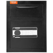 1.7 Cub Depository Safe, Deposit Safe with Drop Slot, Electronic Code Lock and 2 Emergency Keys, 17.71'' x V952-LCSBXX17L000GVVNCV0