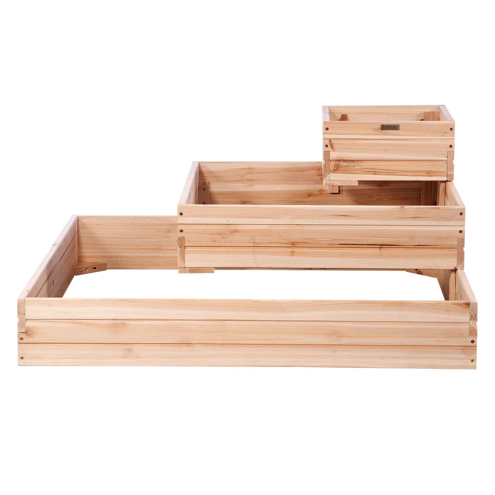 Wooden Raised Garden Bed Planter Box 113 x 113 x 51 cm Flower Vegetable Herb V952-LD11311351CM1PKZAV0