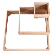 Wooden Raised Garden Bed Planter Box 113 x 113 x 51 cm Flower Vegetable Herb V952-LD11311351CM1PKZAV0