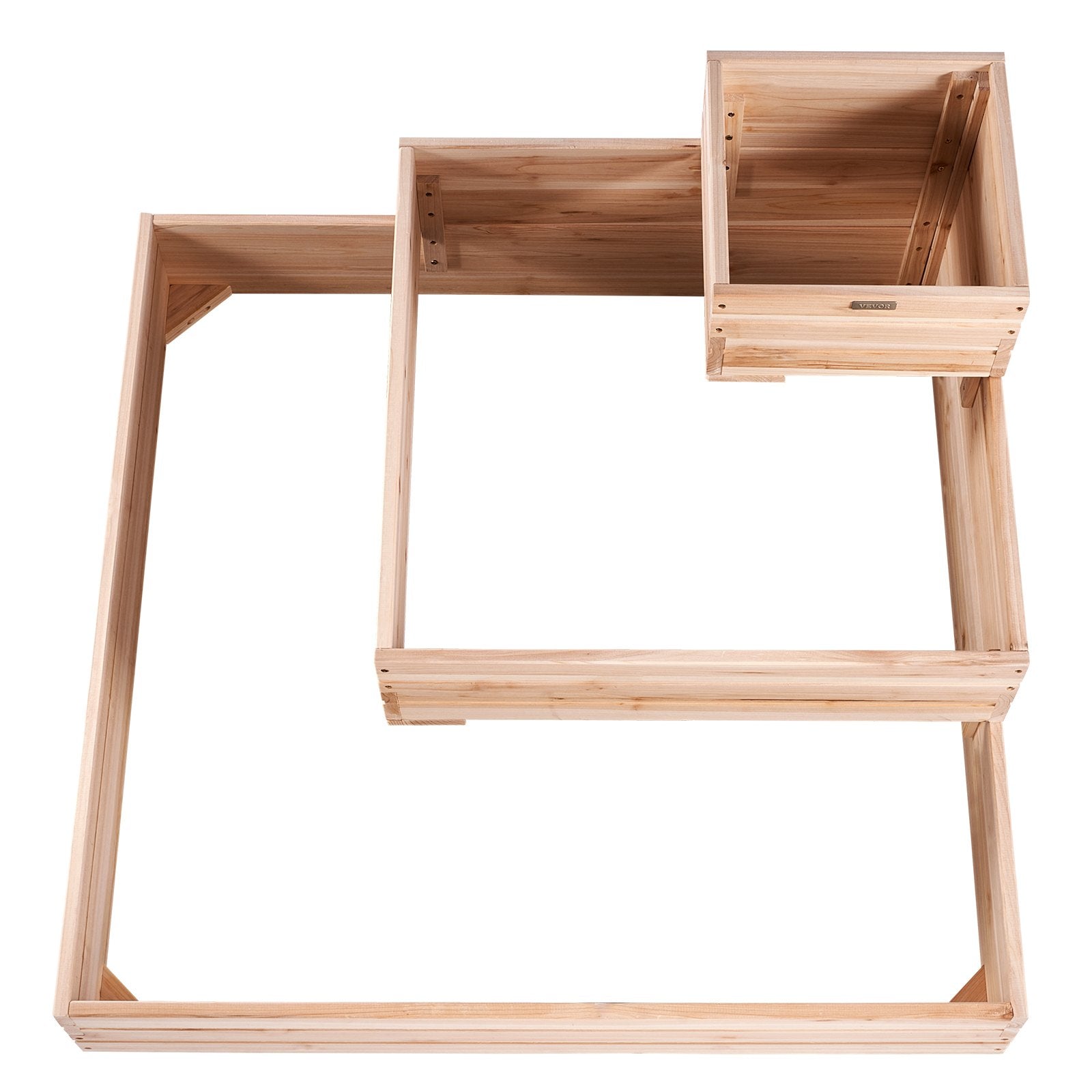 Wooden Raised Garden Bed Planter Box 113 x 113 x 51 cm Flower Vegetable Herb V952-LD11311351CM1PKZAV0