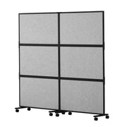 Acoustic Room Divider Partition Panel Privacy Screen 2 Pack Light Gray V952-LDSGYPF7266I63D57V0