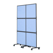 Acoustic Room Divider Partition Panel Privacy Screen 2 Pack Indigo Blue V952-LDSGYPF7266IDIWPSV0