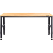 Adjustable Workbench, 1220 x 508 x 968 mm Garage Table with 719-968 mm Heights & 900 kg Load Capacity, with V952-LDSGZTSM4820V400PV3