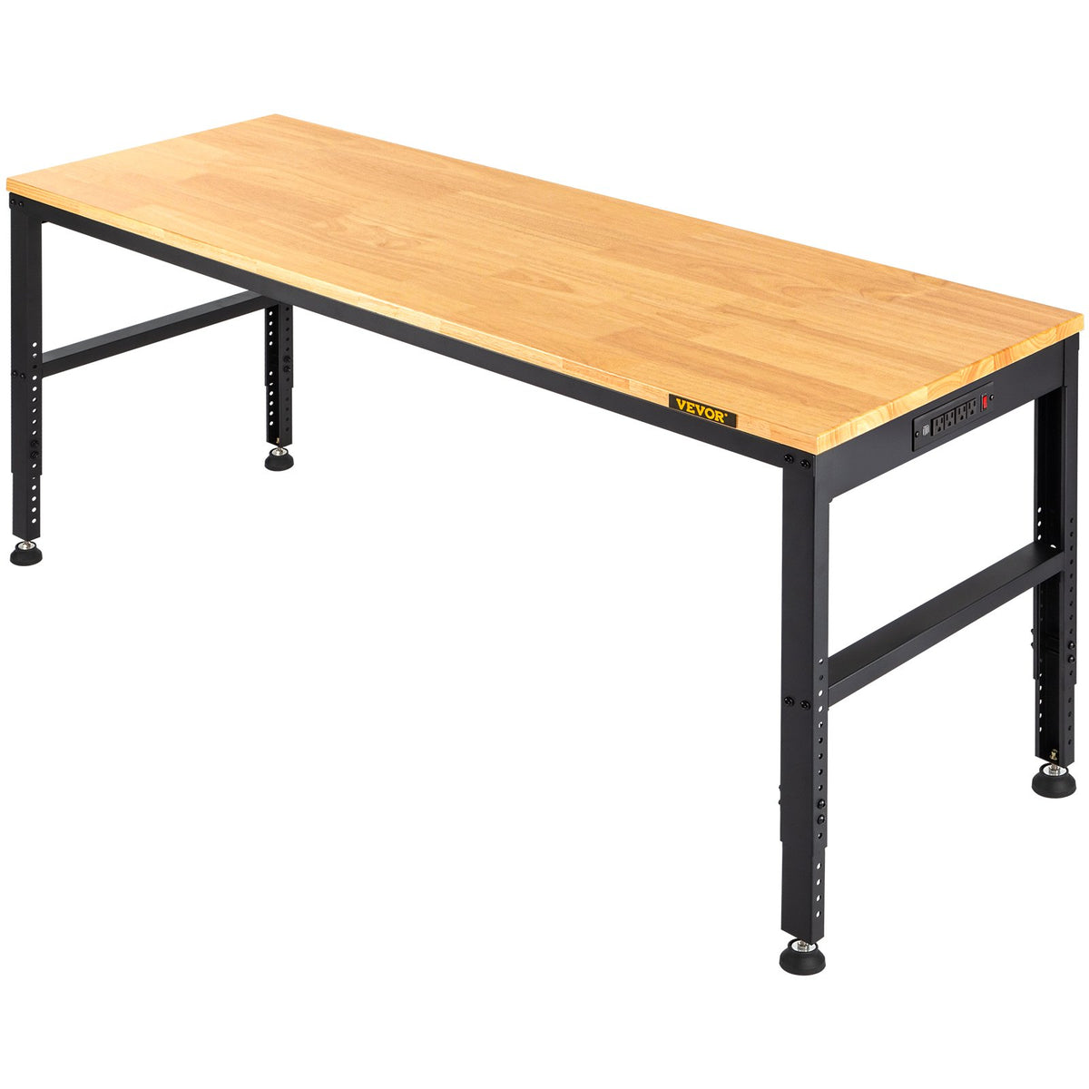Adjustable Workbench, 1220 x 508 x 968 mm Garage Table with 719-968 mm Heights & 900 kg Load Capacity, with V952-LDSGZTSM4820V400PV3