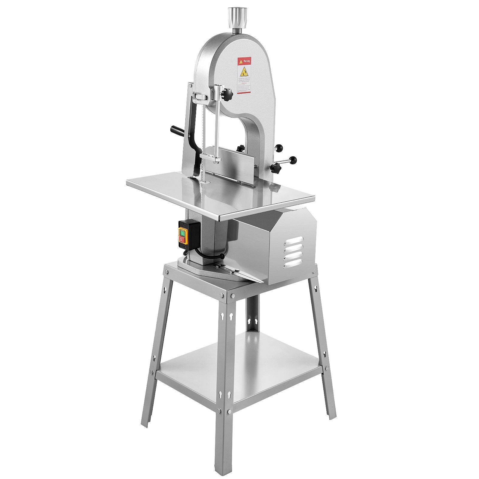 1800W Commercial Electric Meat Bandsaw Stainless Steel Bone Sawing Machine V952-LDSJRJ2200WLXQZ6AV3