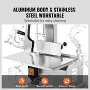1800W Commercial Electric Meat Bandsaw Stainless Steel Bone Sawing Machine V952-LDSJRJ2200WLXQZ6AV3