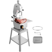 1800W Commercial Electric Meat Bandsaw Stainless Steel Bone Sawing Machine V952-LDSJRJ2200WLXQZ6AV3