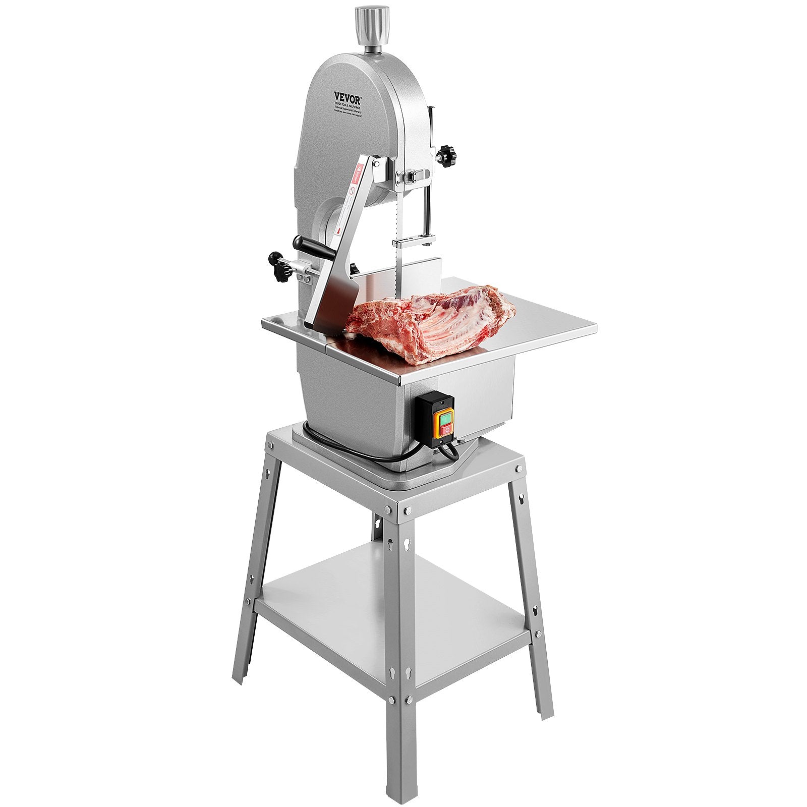 1800W Commercial Electric Meat Bandsaw Stainless Steel Bone Sawing Machine V952-LDSJRJ2200WLXQZ6AV3