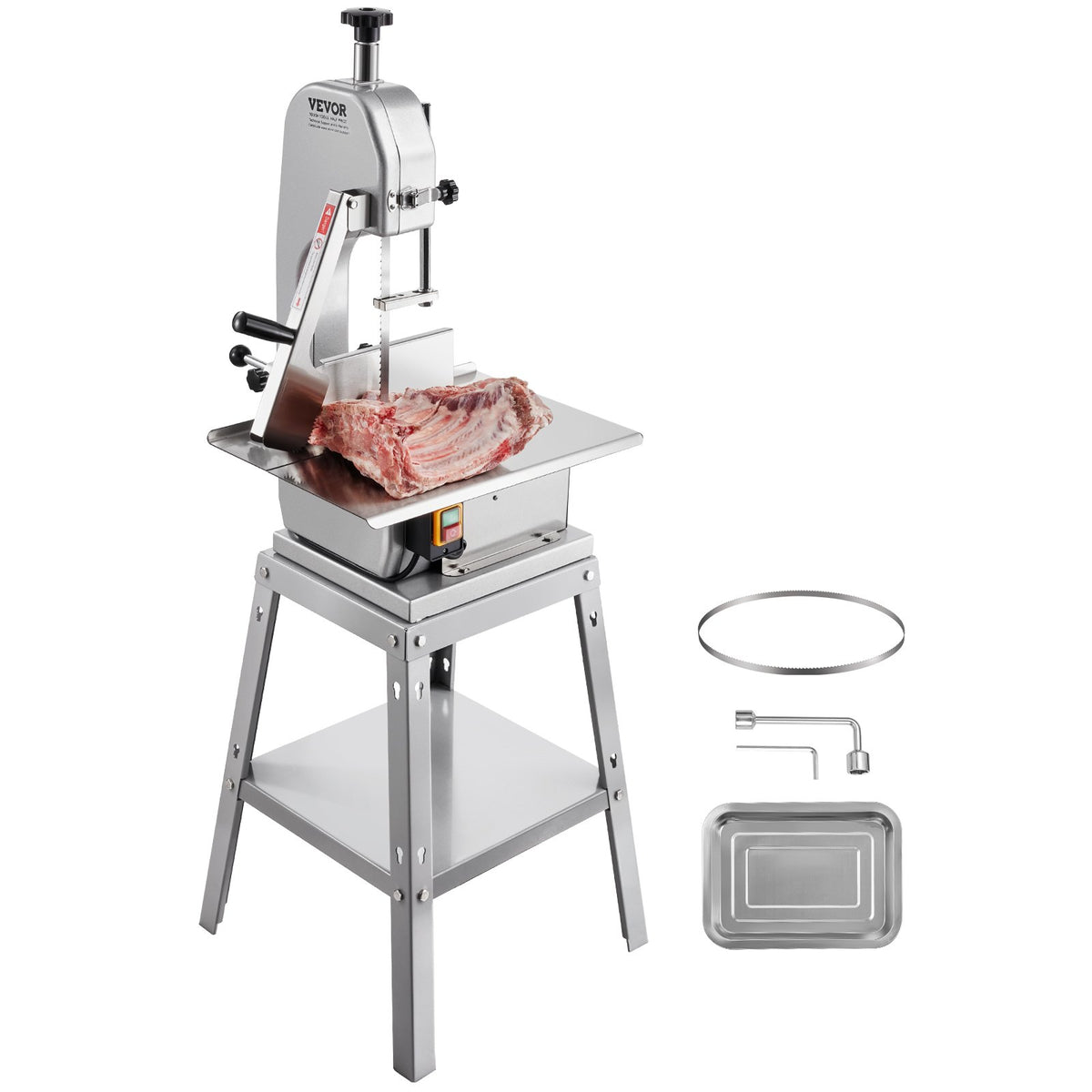 850W Commercial Electric Meat Bandsaw Stainless Steel Bone Sawing Machine V952-LDSJRJ850WL0LAGK4V3