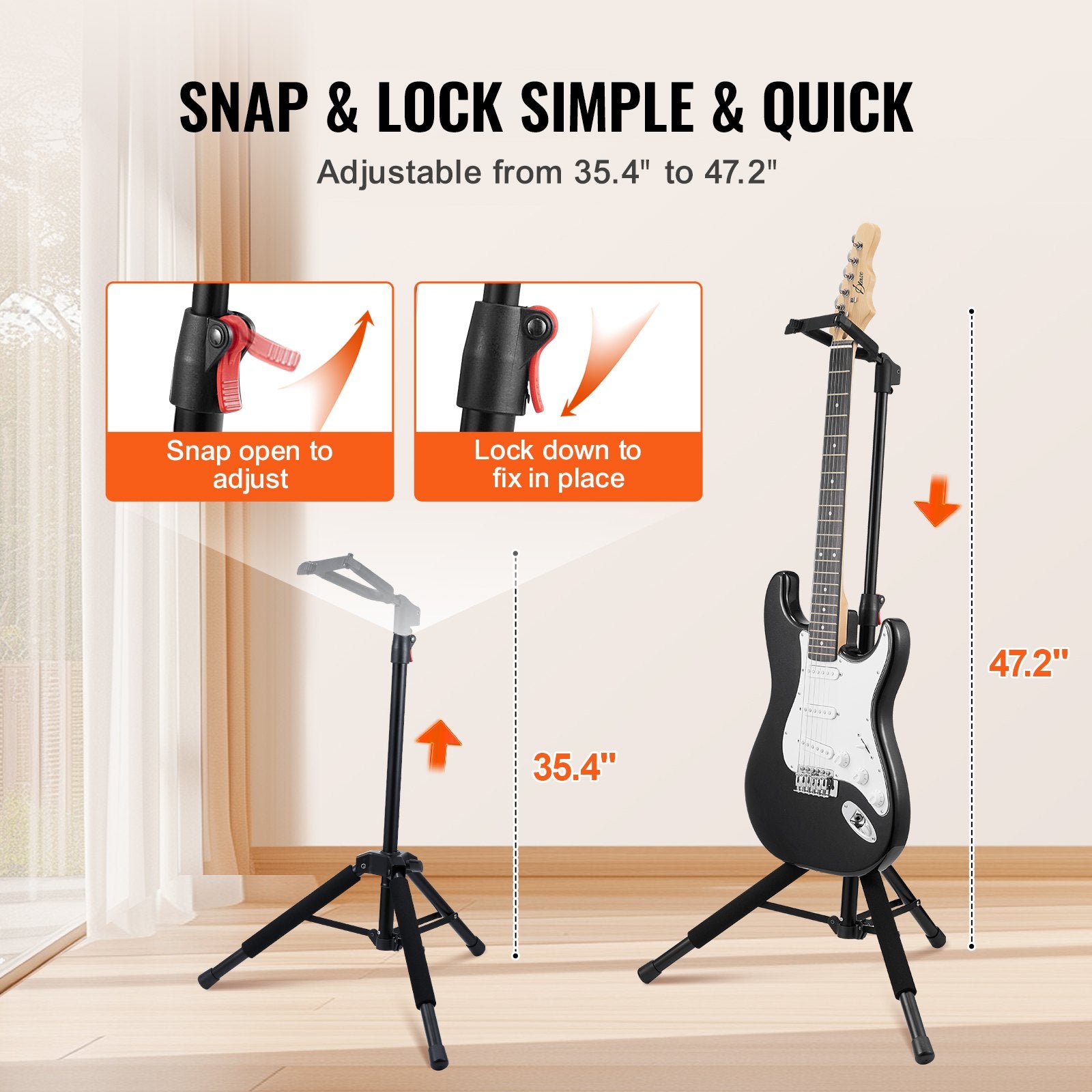 VEVOR_ripod Guitar Stand Floor-Standing Foldable 900-1200 mm Adjustable Height V952-LDSJTZJ1JSJJA8LYMV0
