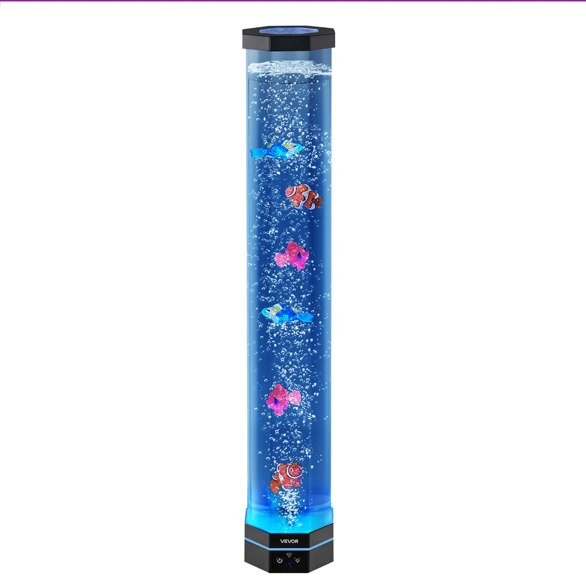 Bubble Tube Lamp 16 Color 80 cm Sensory Aquarium Lamp for Relief Calming V952-LDSQPDLS32YCAW2BD001V9