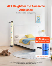 Bubble Tube Lamp 16 Color 1.2 m Sensory Aquarium Lamp for Relief Calming V952-LDSQPDLS48YCRIJF7001V9