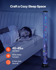 Bubble Tube Lamp 16 Color 1.2 m Sensory Aquarium Lamp for Relief Calming V952-LDSQPDLS48YCRIJF7001V9