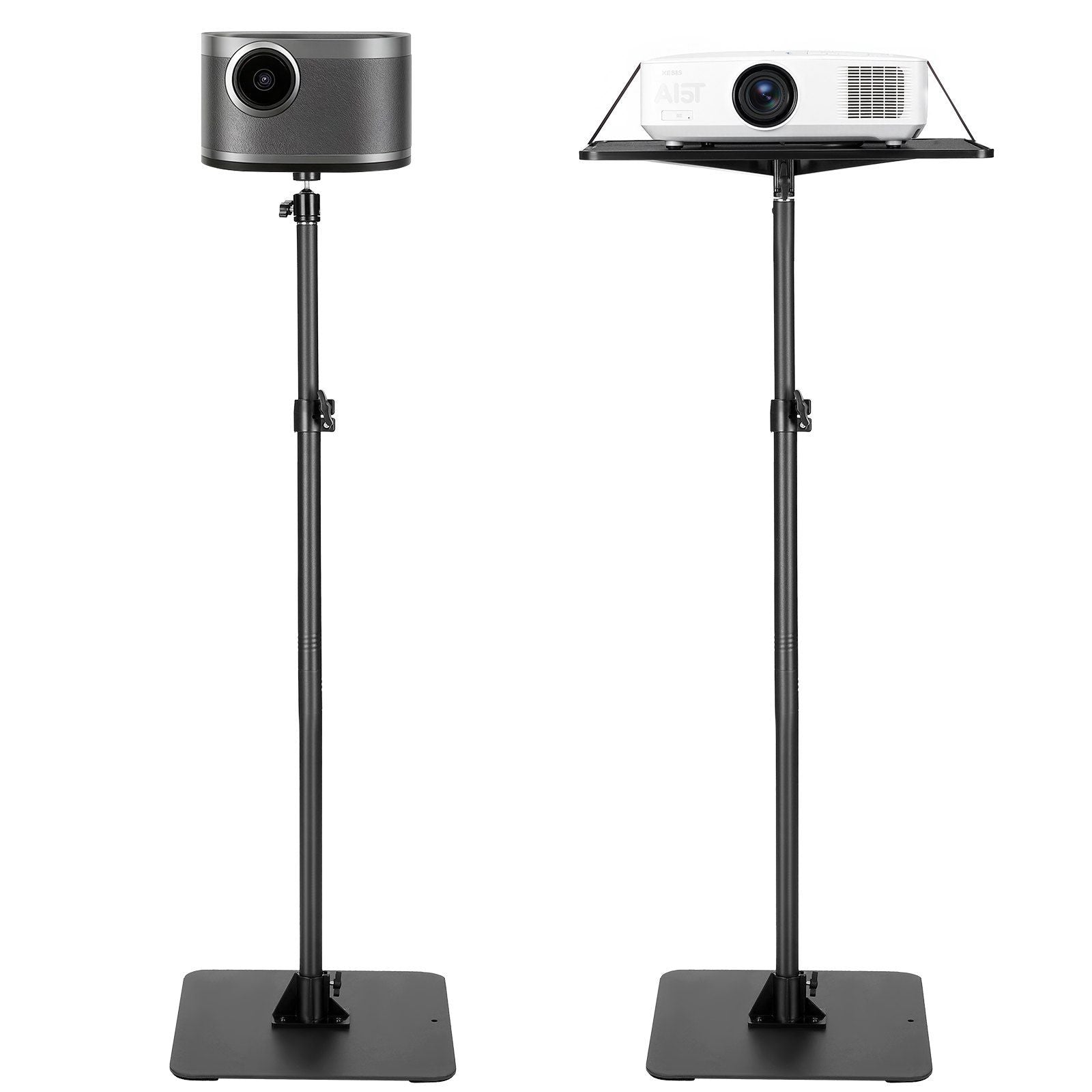Projector Stand, Projector Floor Stand with Adjustable Height 770 to 1610mm, 360 degrees Horizontal Rotation V952-LDSTYYZJ187LNN12E001V0