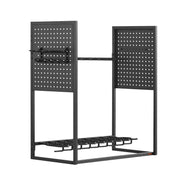 Gun Rack, Floor Standing, Indoor Heavy Duty Steel Rifle Shotgun Rack Stand, Freestanding Gun Display Storage V952-LDSZSQJJS9QW31N9A001V0