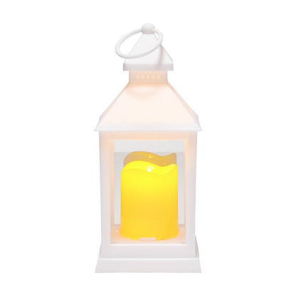12 Pcs Decorative Candle Lantern, LED Electric Flameless Candle, Plastic LED Holder with Glass, Wall Hanging V952-LEDCDBS10INCDW7VW001V9