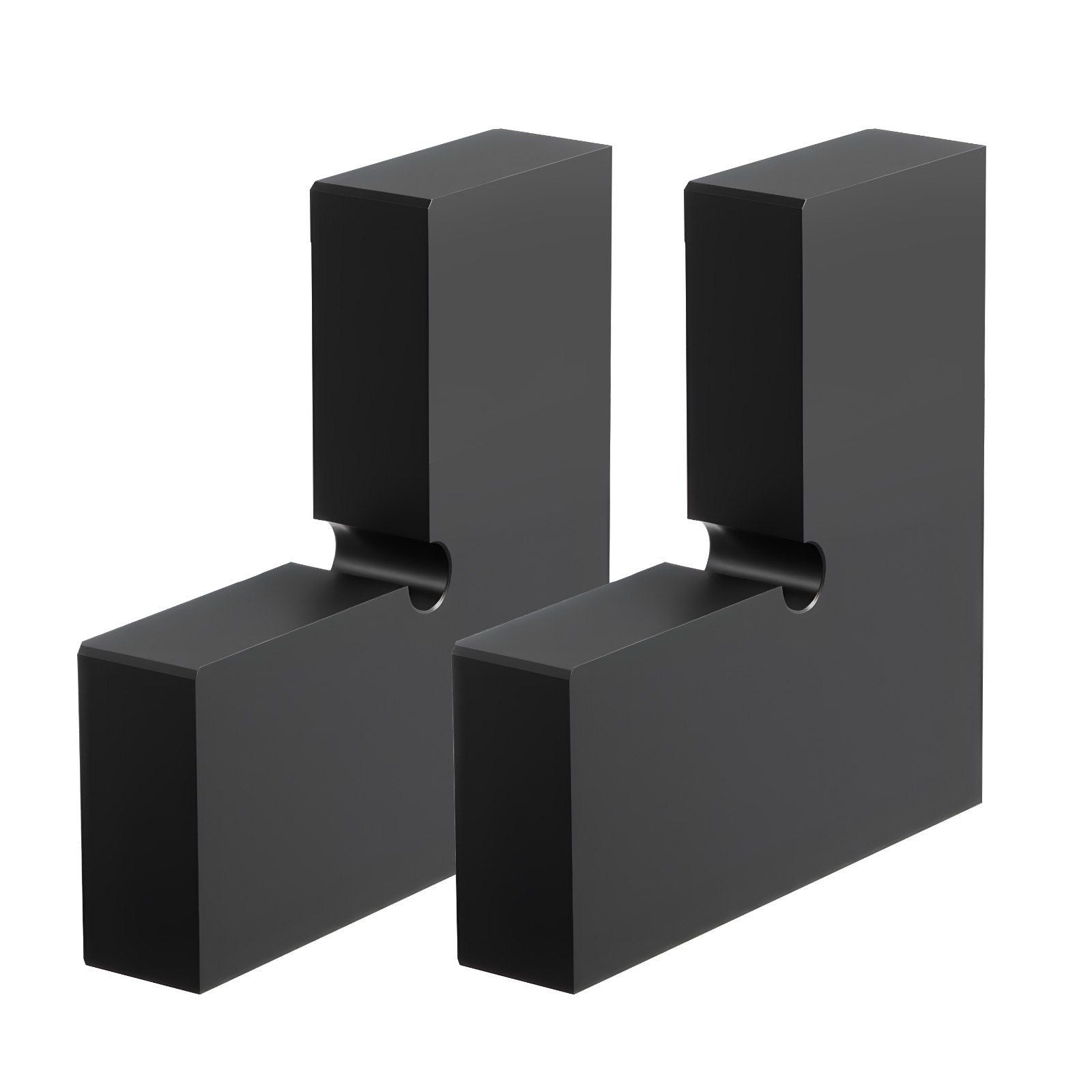 2 Pack Corner Connectors for Handrail, Extension Stair Railing Accessories, POM Hand Rail Connector Fittings V952-LGLJQPOM2PCSTQJWI001V0