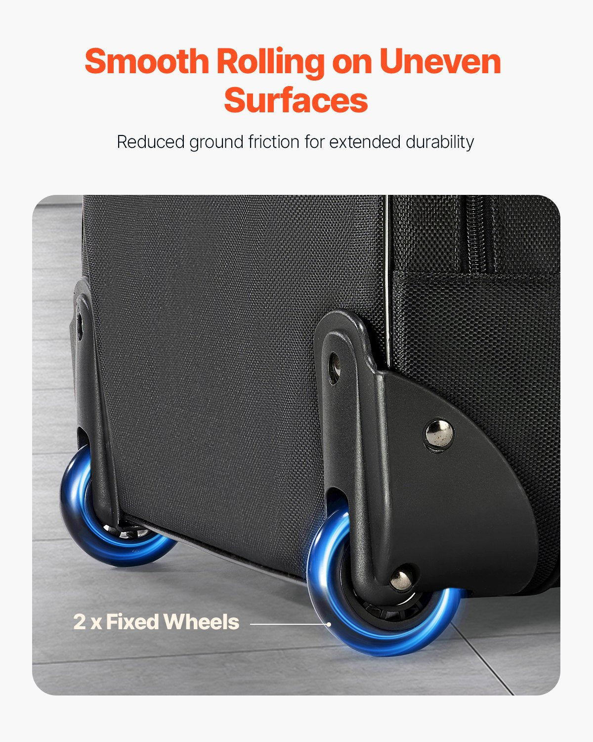 Rolling Laptop Bag 39.62 cm Wheeled Computer Bag for Women & Men Black V952-LGSTDNB156INBPC3WV0