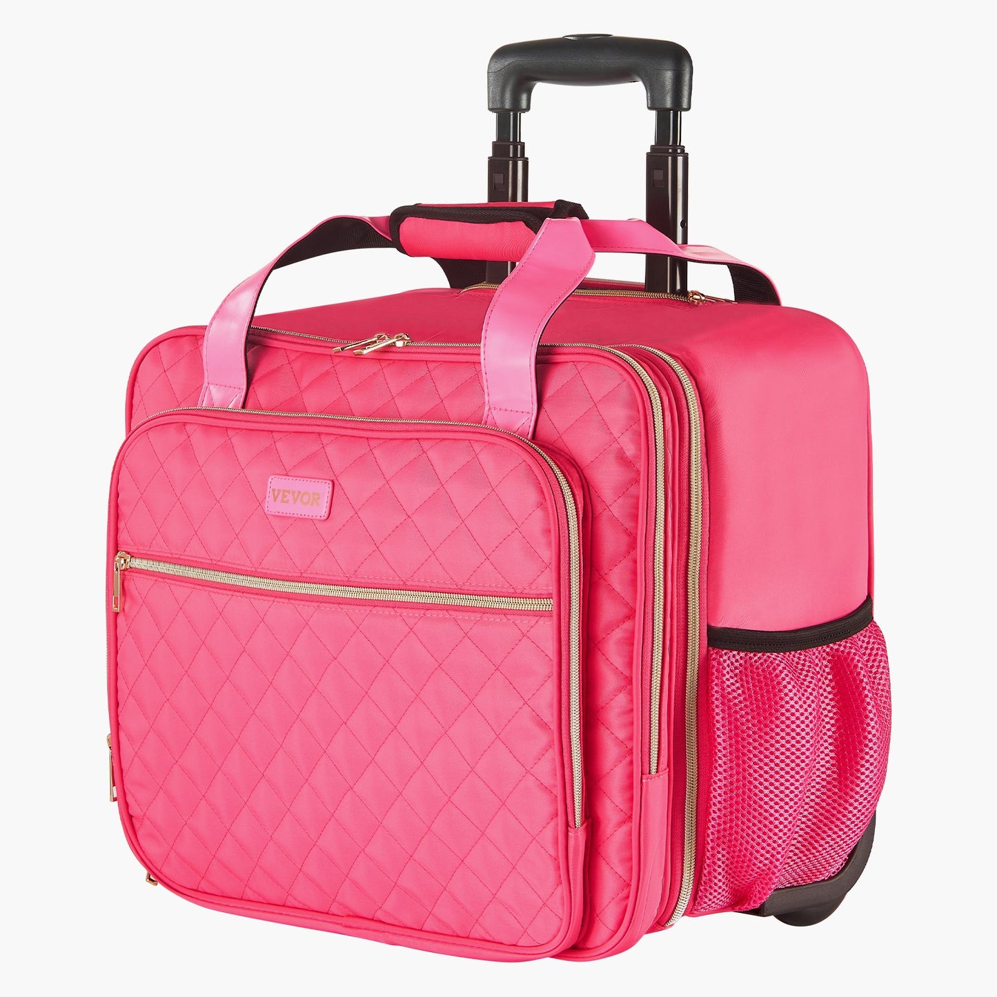 Rolling Laptop Bag, Fits Up to 17.3 Inch Laptop, Wheeled Briefcase, Roller Computer Tote Bag with 2 Fixed V952-LGSTDNB173INCR54MV0