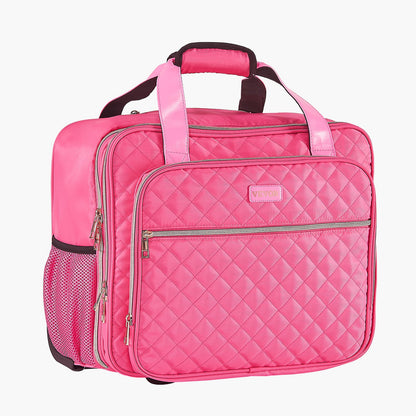 Rolling Laptop Bag, Fits Up to 17.3 Inch Laptop, Wheeled Briefcase, Roller Computer Tote Bag with 2 Fixed V952-LGSTDNB173INCR54MV0