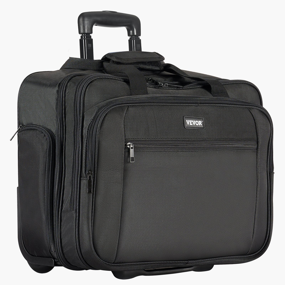 Rolling Laptop Bag 43.94 cm Wheeled Computer Bag for Women & Men Black V952-LGSTDNB173INKNMLTV0