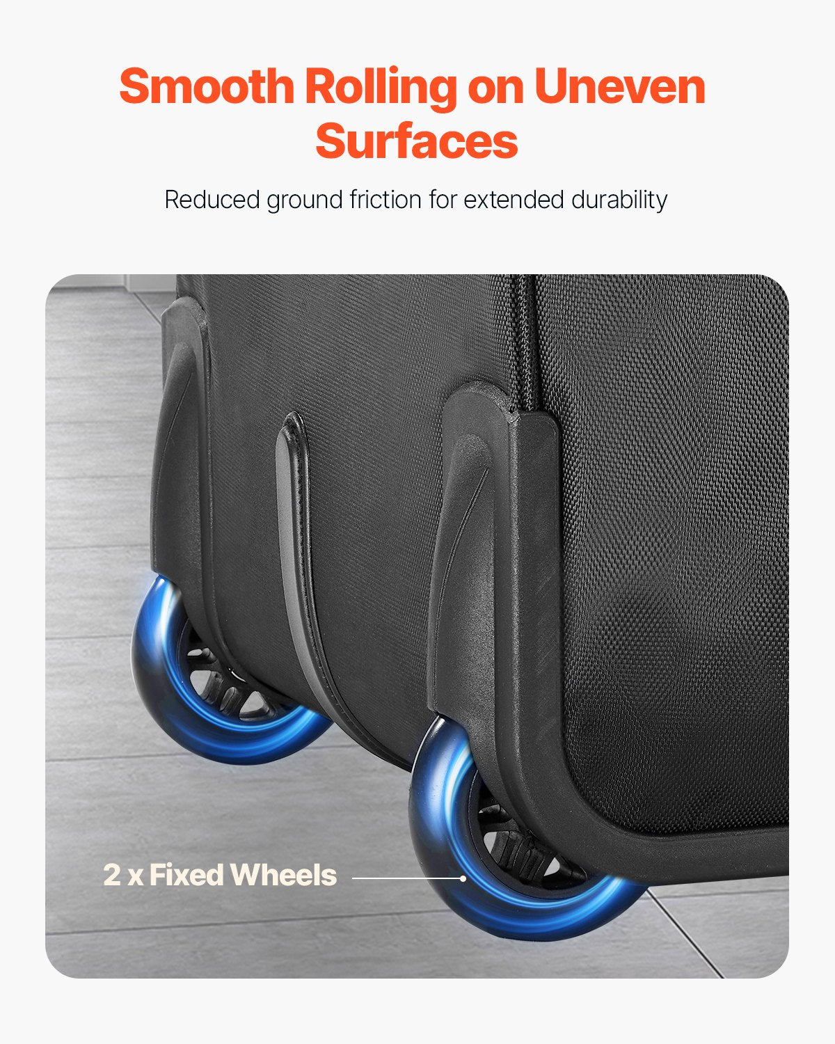 Rolling Laptop Bag 43.94 cm Wheeled Computer Bag for Women & Men Black V952-LGSTDNB173INKNMLTV0