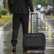 Rolling Laptop Bag 43.94 cm Wheeled Computer Bag for Women & Men Black V952-LGSTDNB173INKNMLTV0