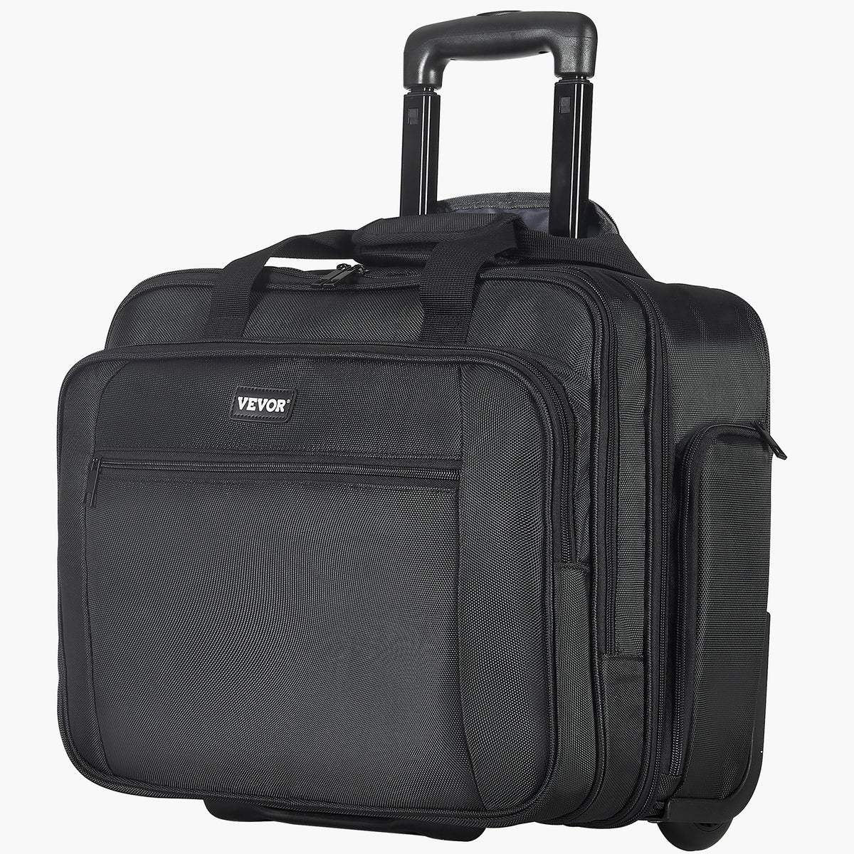 Rolling Laptop Bag 43.94 cm Wheeled Computer Bag for Women & Men Black V952-LGSTDNB173INKNMLTV0
