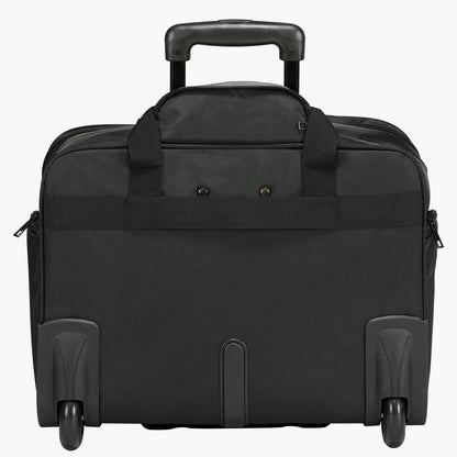 Rolling Laptop Bag 43.94 cm Wheeled Computer Bag for Women & Men Black V952-LGSTDNB173INKNMLTV0