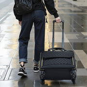 Rolling Laptop Bag, Fits Up to 17.3 Inch Laptop, Wheeled Briefcase, Roller Computer Tote Bag with 4 Spinner V952-LGSTDNB173INYPT18V0