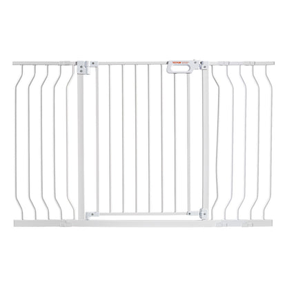 Baby Gate, 749-1346 mm Extra Wide, 762 mm High, Dog Gate for Stairs Doorways and House, Easy Step Walk Thru V952-LGXCWZLBS3052H2HGV0