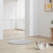 Baby Gate, 749-1346 mm Extra Wide, 762 mm High, Dog Gate for Stairs Doorways and House, Easy Step Walk Thru V952-LGXCWZLBS3052H2HGV0