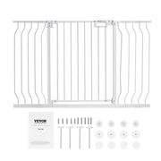Baby Gate, 749-1346 mm Extra Wide, 762 mm High, Dog Gate for Stairs Doorways and House, Easy Step Walk Thru V952-LGXCWZLBS3052H2HGV0