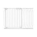 Baby Gate, 749-1229 mm Extra Wide, 762 mm High, Dog Gate for Stairs Doorways and House, Easy Step Walk Thru V952-LGXCWZLBS3059RN9WV0