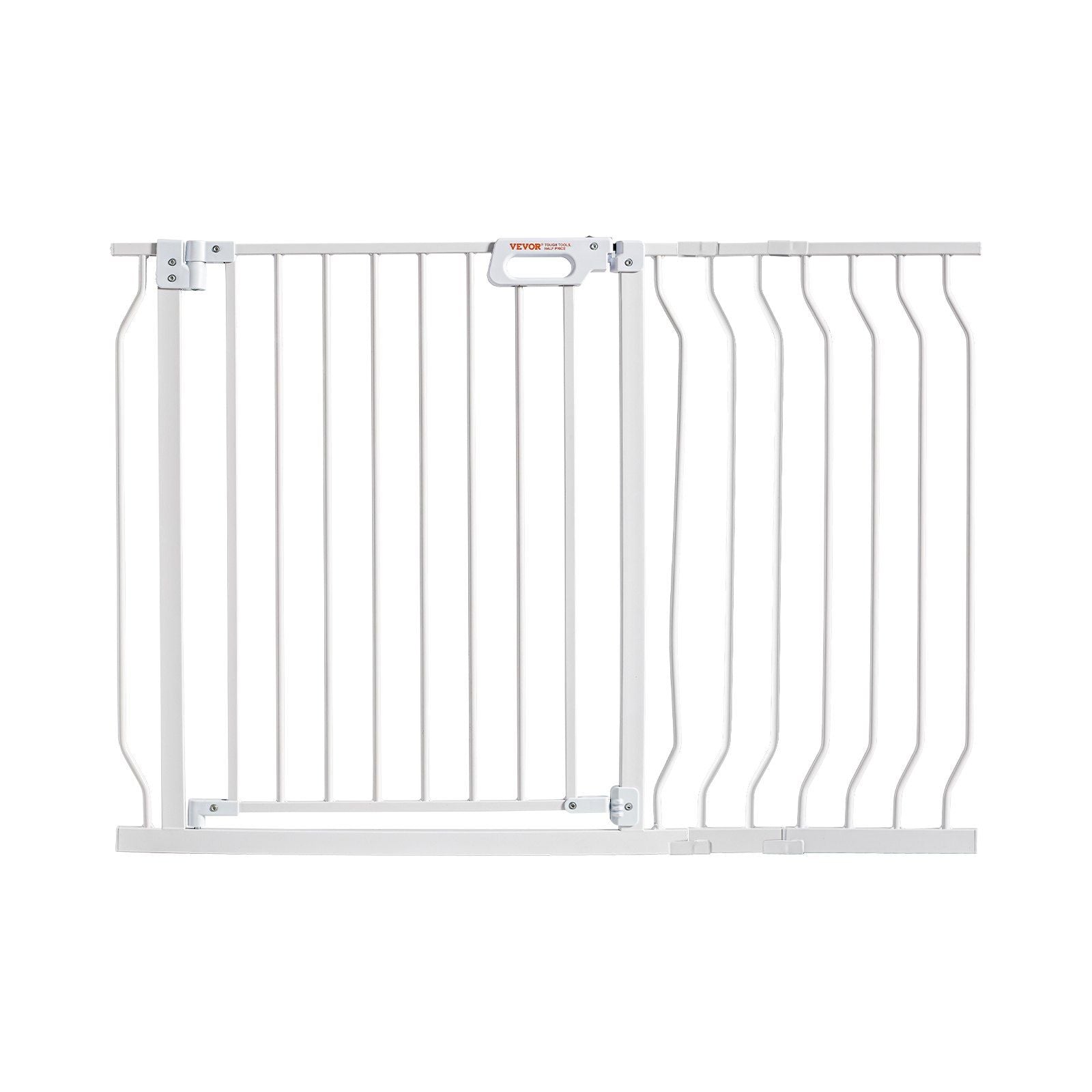 Baby Gate, 749-1229 mm Extra Wide, 762 mm High, Dog Gate for Stairs Doorways and House, Easy Step Walk Thru V952-LGXCWZLBS3059RN9WV0