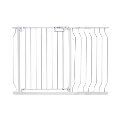 Baby Gate, 749-1229 mm Extra Wide, 762 mm High, Dog Gate for Stairs Doorways and House, Easy Step Walk Thru V952-LGXCWZLBS3059RN9WV0